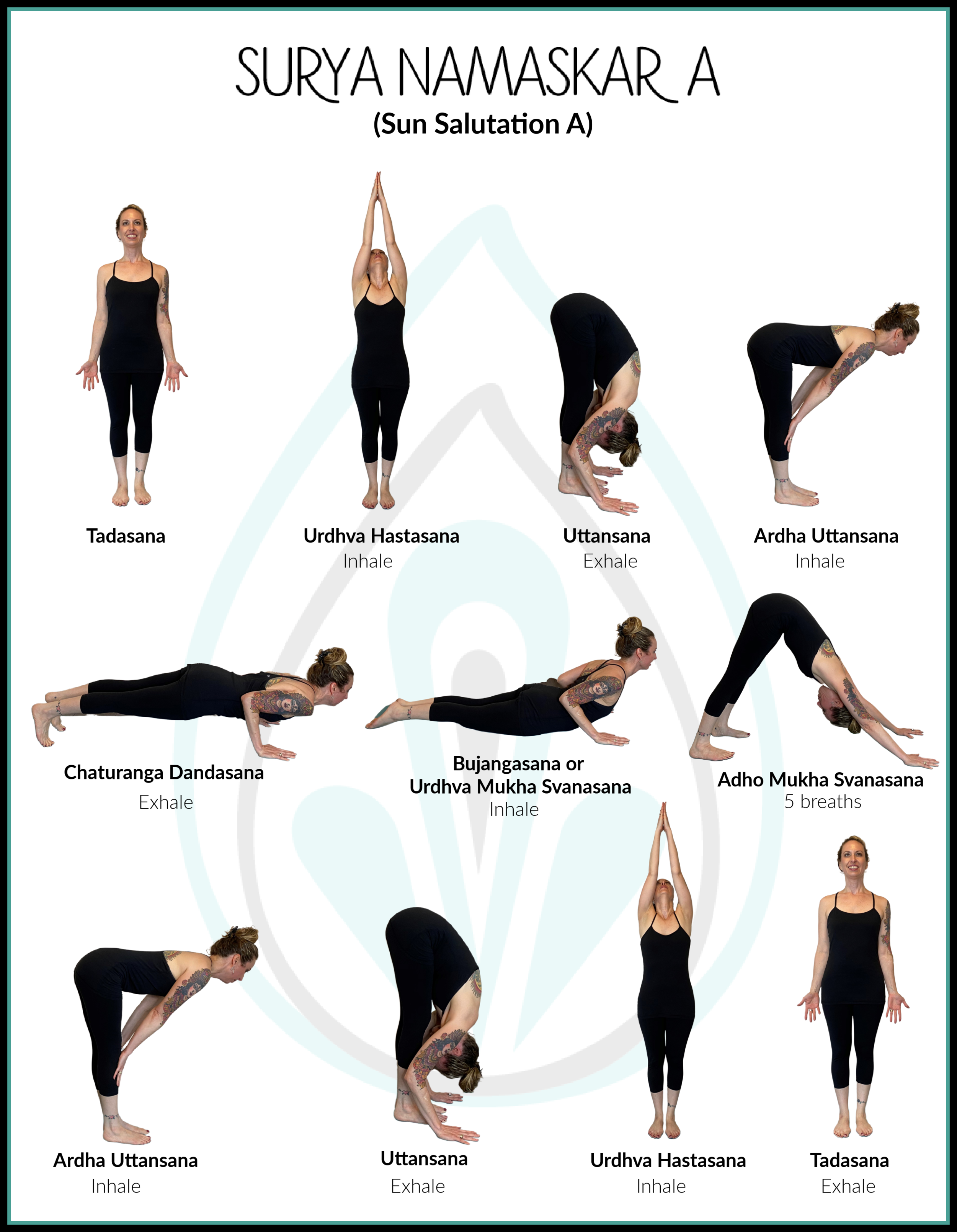 Sun Salutation Sequence — Prana BellyDance and Yoga