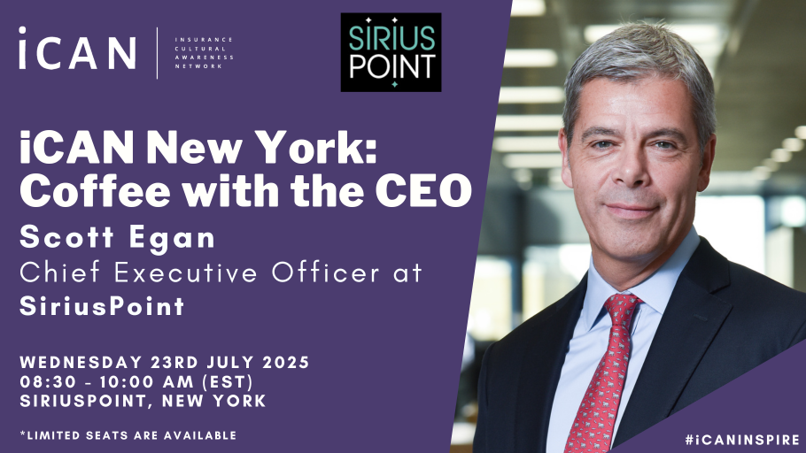 iCAN New York: Coffee with the CEO with Scott Egan from SiriusPoint