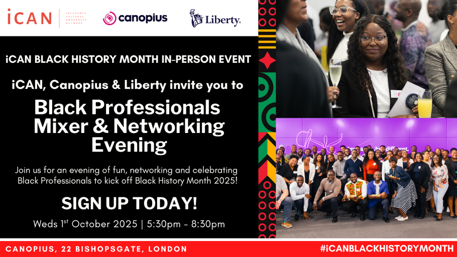 iCAN BHM: Black Professionals Mixer with Canopius and Liberty