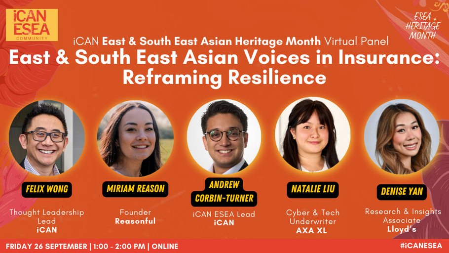iCAN East & South-East Asian Heritage Virtual Event: Reframing Resilience