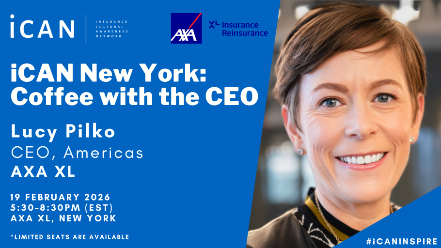 iCAN New York – Coffee with the CEO with Lucy Pilko, CEO Americas, AXA XL