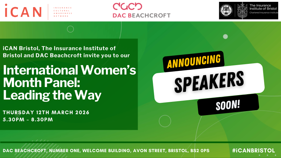 iCAN Bristol, CII Bristol &amp; DAC Beachcroft - International Women's Month