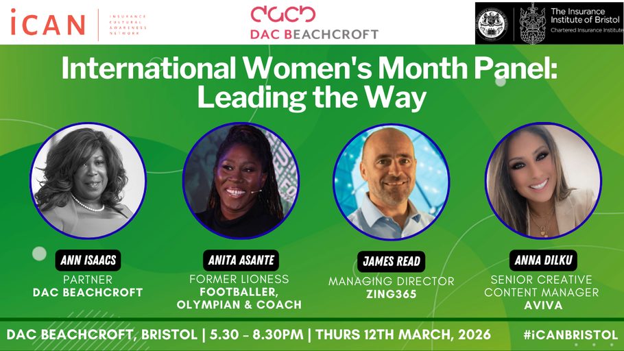 iCAN Bristol, CII Bristol &amp; DAC Beachcroft - International Women's Month