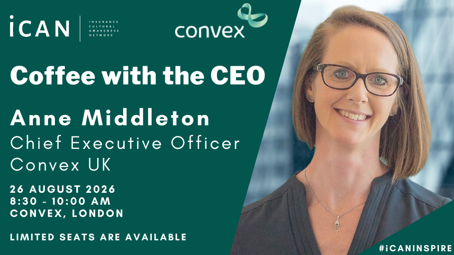 iCAN Coffee with the CEO with Anne Middleton, CEO, Convex UK
