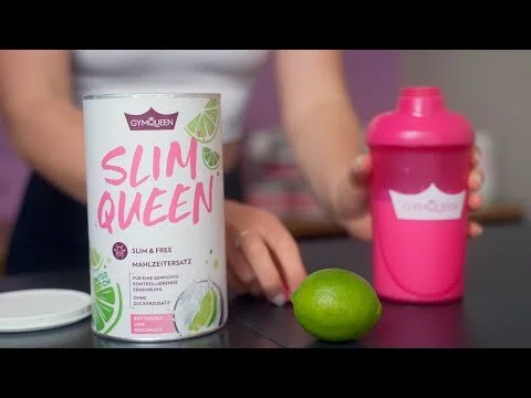 SlimQueen Shake Zubereitung (Lime Edition) - GymQueen