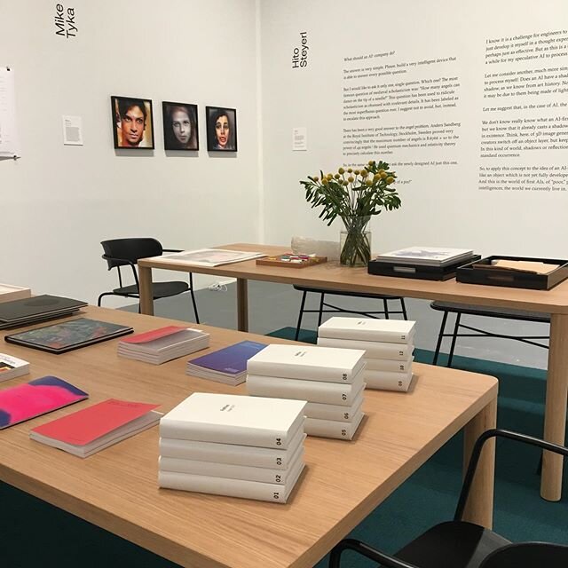 Printed Matter&rsquo;s Special Project exhibition &lsquo;New Technologies, New Visions&rsquo; by @anteism_books and the Artists + Machine Intelligence Program at the LA Artbook fair.  Features artworks and artist books by Mike Tyka, David Jhave Johns