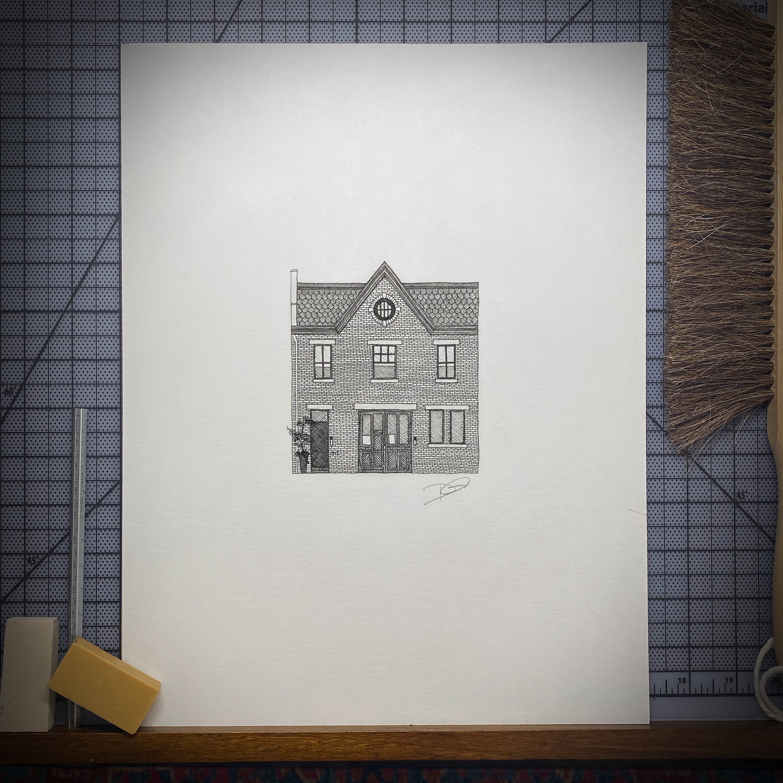 Delancy Deux - Original Illustration