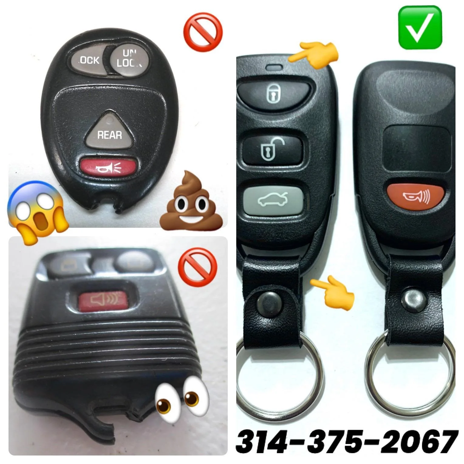 Early to late 2000's GM, Ford, and Toyota remotes are designed to break!