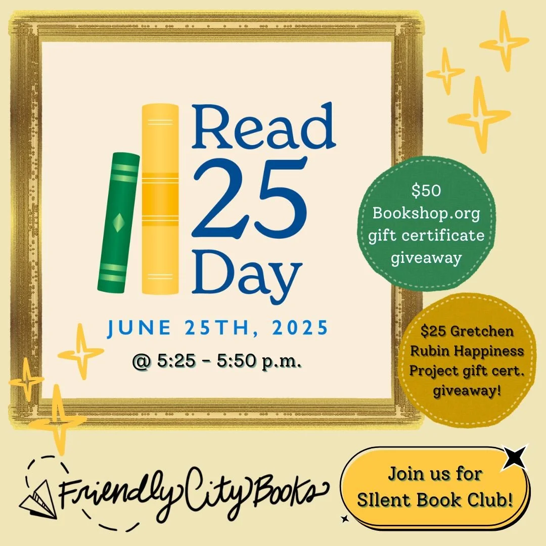 Nationwide Read 25 - Silent Book Club at Friendly City Books!
