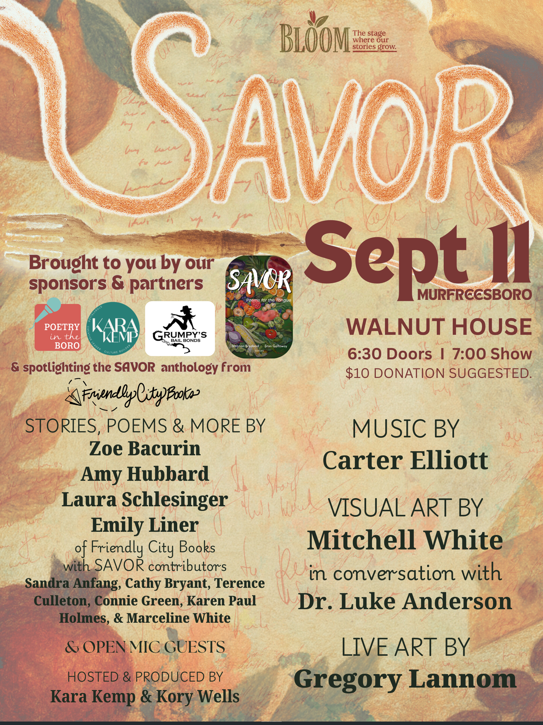 SAVOR Storytelling: Murfreesboro