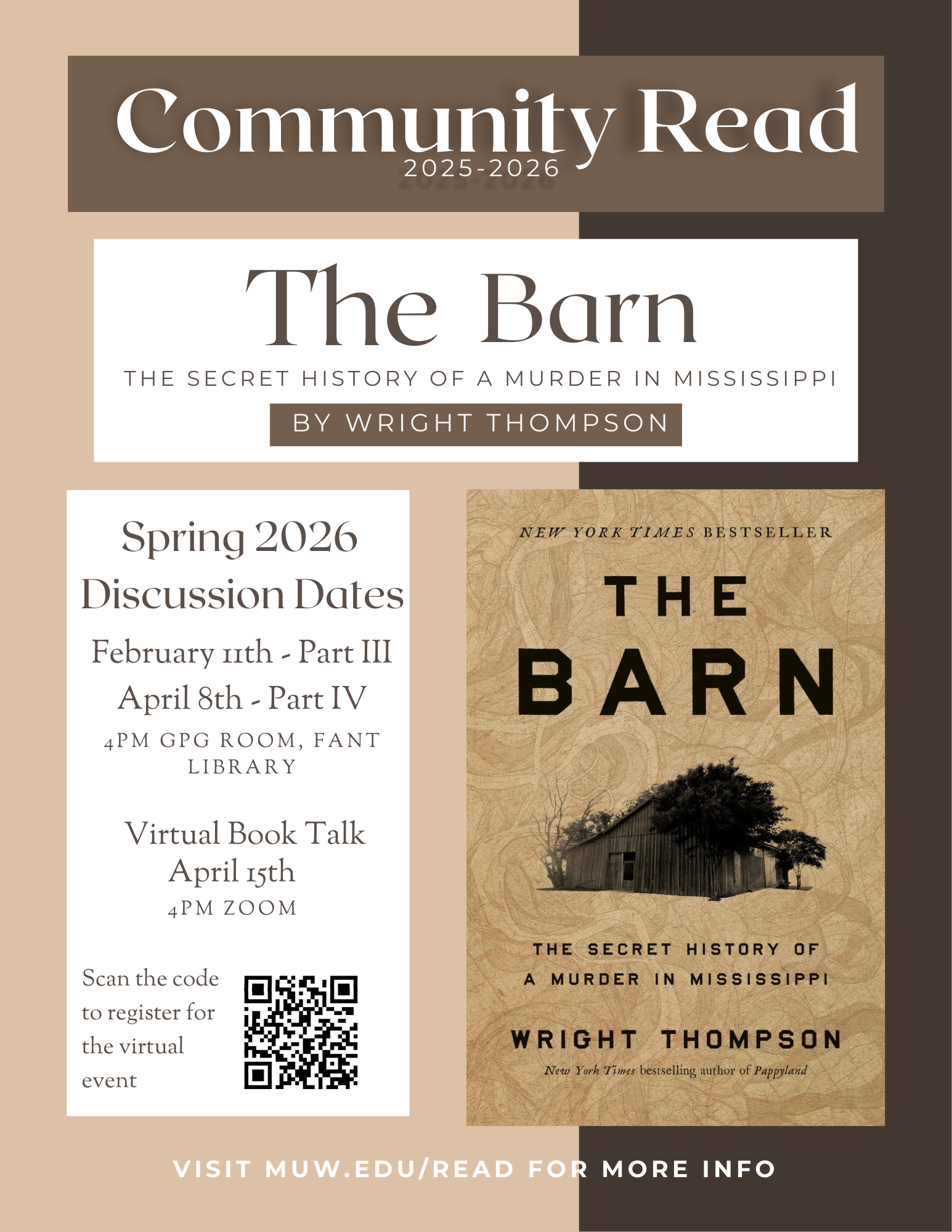 Community Read Discussion: The Barn, Part III