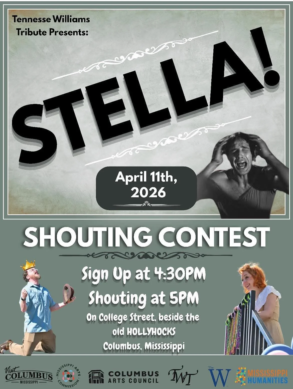 Tennessee Williams Tribute Presents the Annual Stella Yell