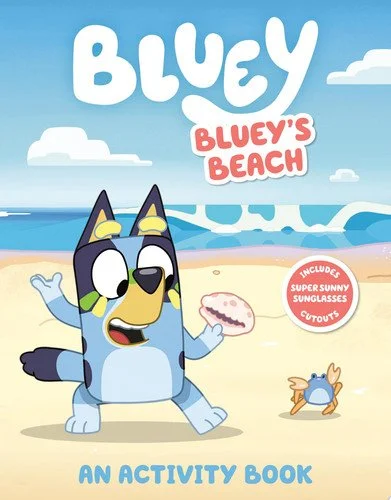 Book cover: Bluey's Beach: An Activity Book by Penguin Young Readers Licenses