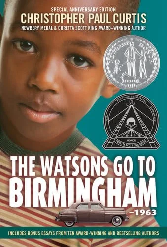 Book cover: The Watsons Go to Birmingham--1963 by Christopher Paul Curtis