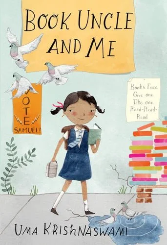 Book cover: Book Uncle and Me by Uma Krishnaswami