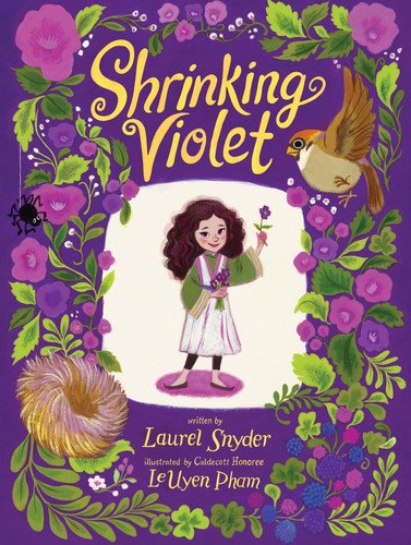 Book cover: Shrinking Violet by Laurel Snyder