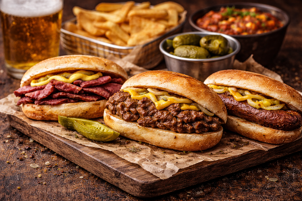 Between the Buns menu