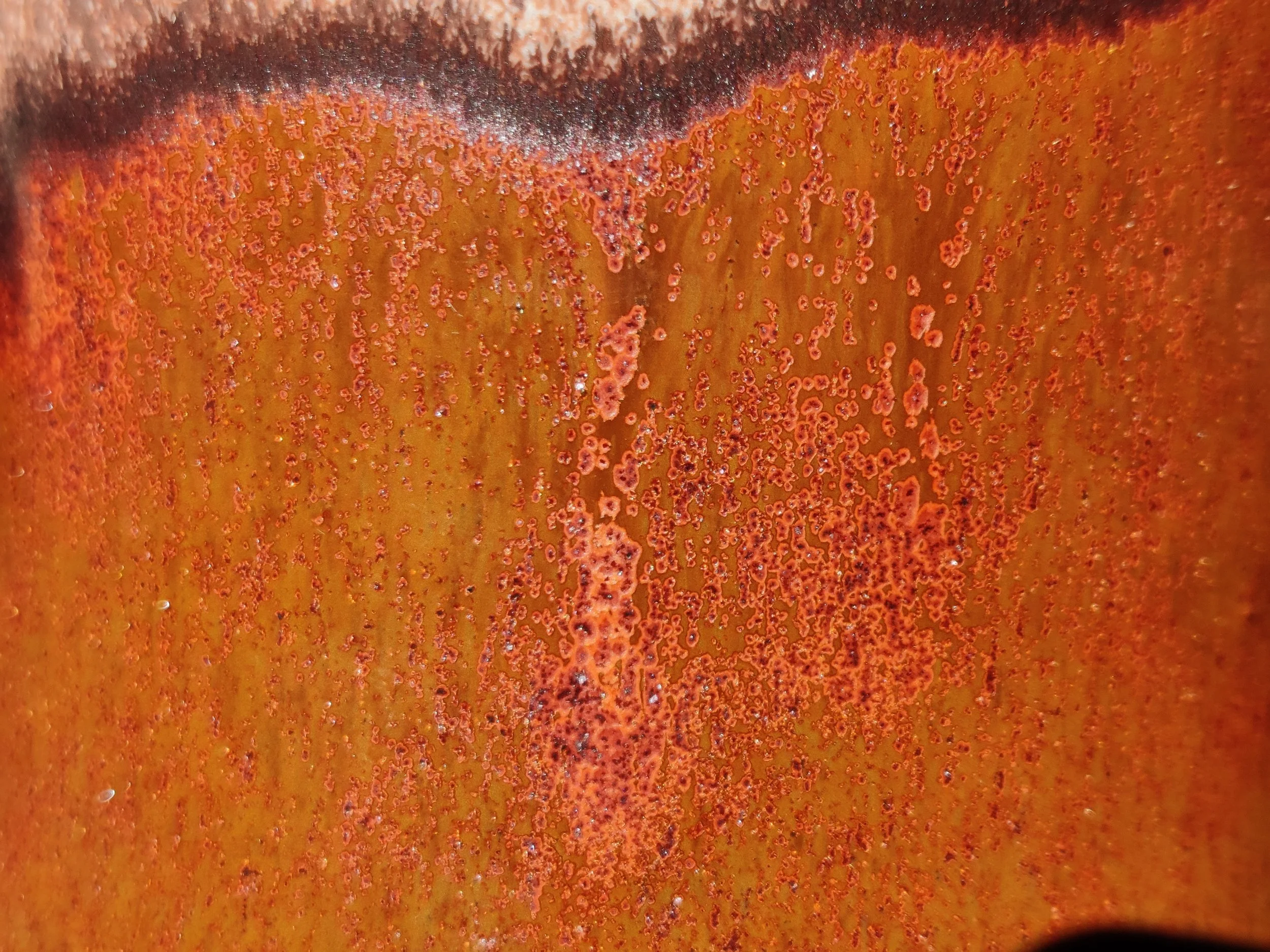 Ancient greymon cone 6- 3 second dip- 1.26 Sg - porcelain close up.jpg