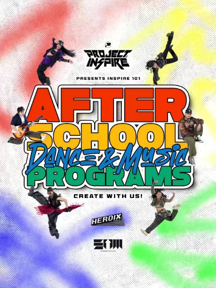 Let's take it from the top!

🎙👟 Hey kids, are you ready to make music and dance again? Well, the wait is finally over. INSPIRE 101 is back!

And now, adults can join in on the fun too!

🦸&zwj;♂️ Introducing @heroix.crew, let's make high concept da