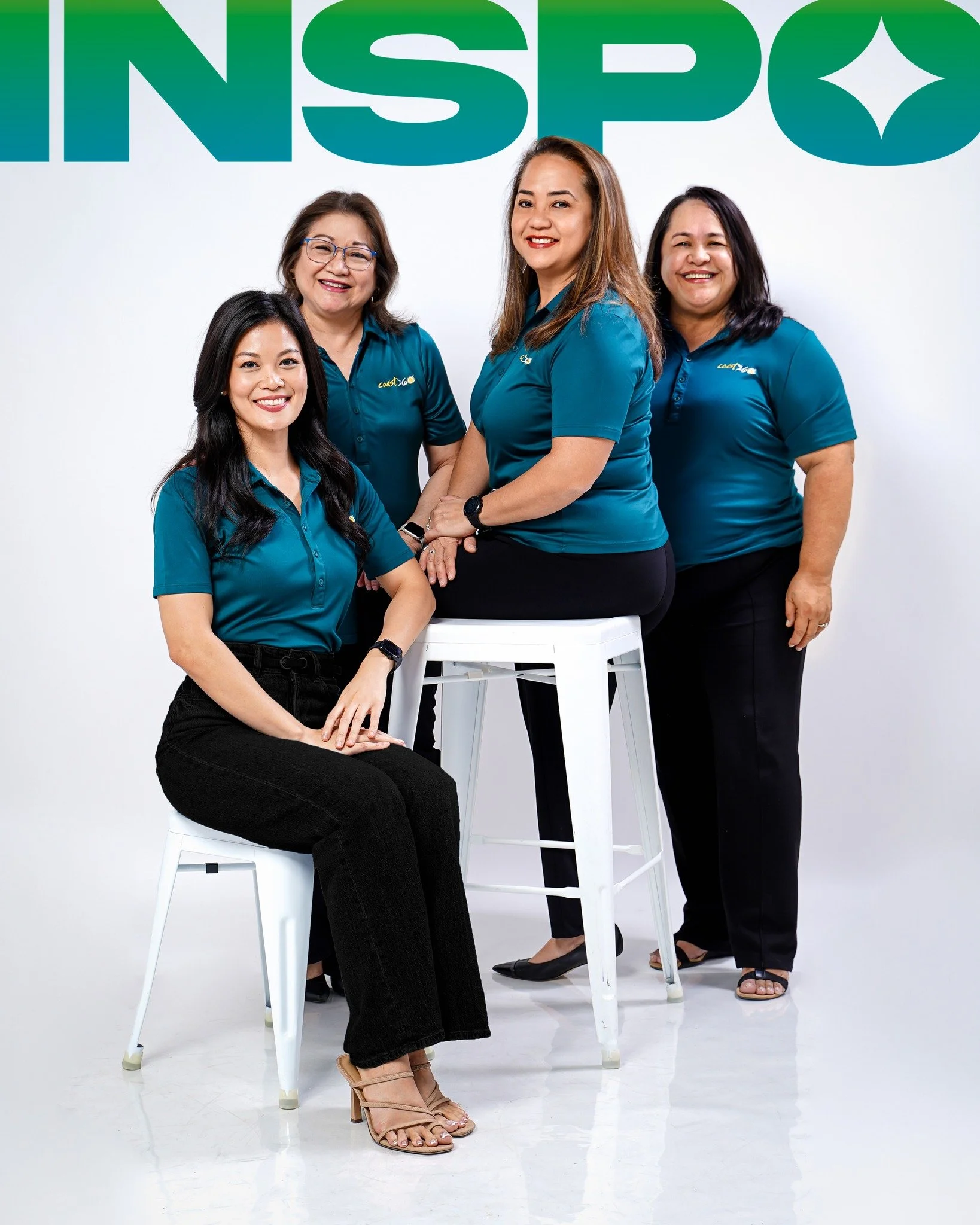 Strong team. Stronger service.
Coast360 trusted INSPO to refresh their professional headshots + team photos, and we loved bringing their vision to life.
Professional. Polished. INSPO. ✨