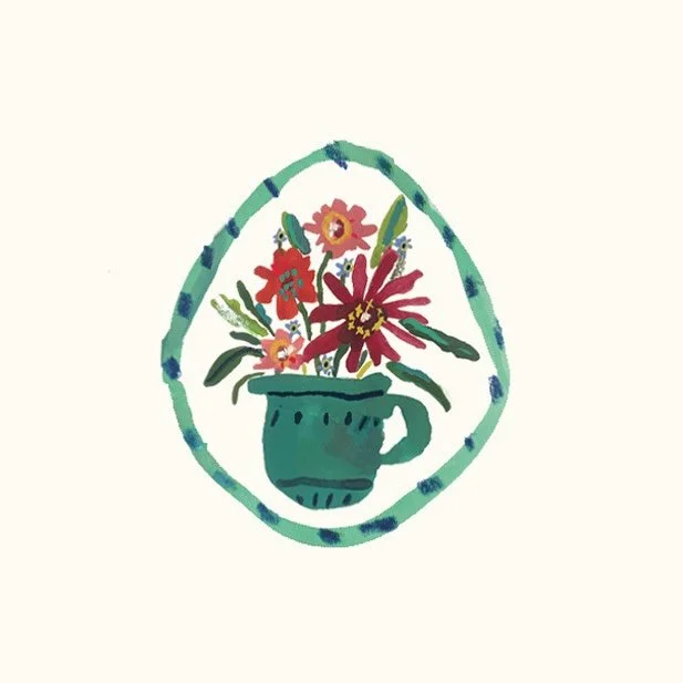 Some lil spot illustrations for the wonderful @vapery_lane_flowers !! 

#illustration #art #design #pattern #printandpattern #patterndesign #floral #floralillustration #grower #flowergrower #florist