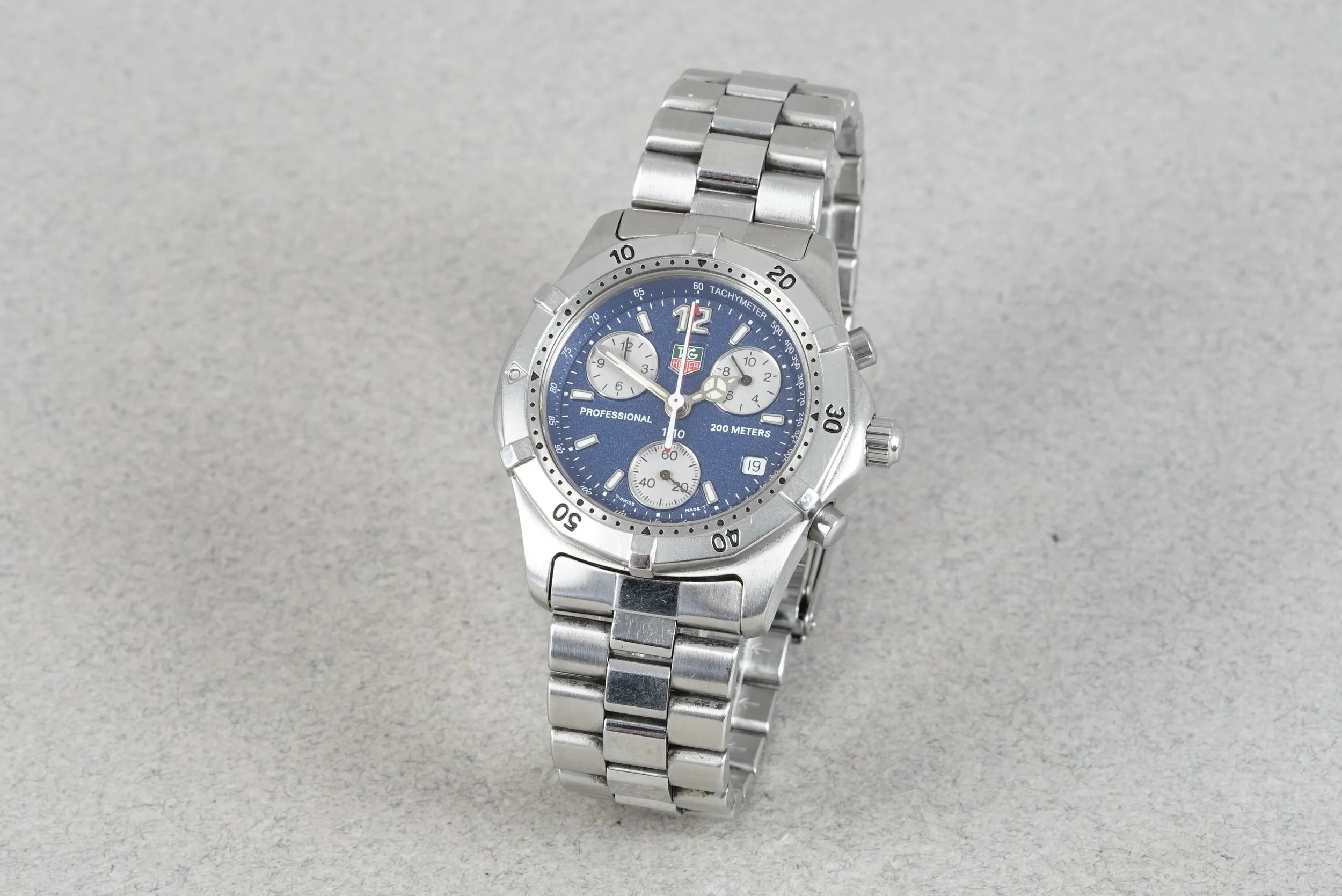 TAG HEUER PROFESSIONAL CHRONOGRAPH W/ BOX REF. CK1112