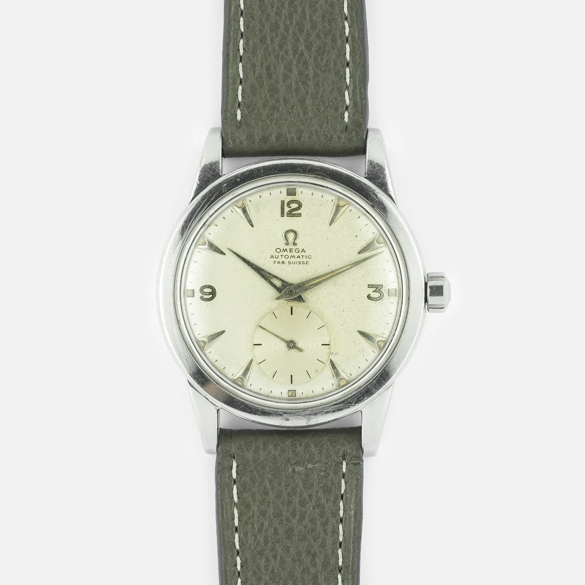 Omega Fab.Suisse Automatic 'Bumper' Wristwatch Ref. 2576-4 Circa 1948 —  Time Studio Watches