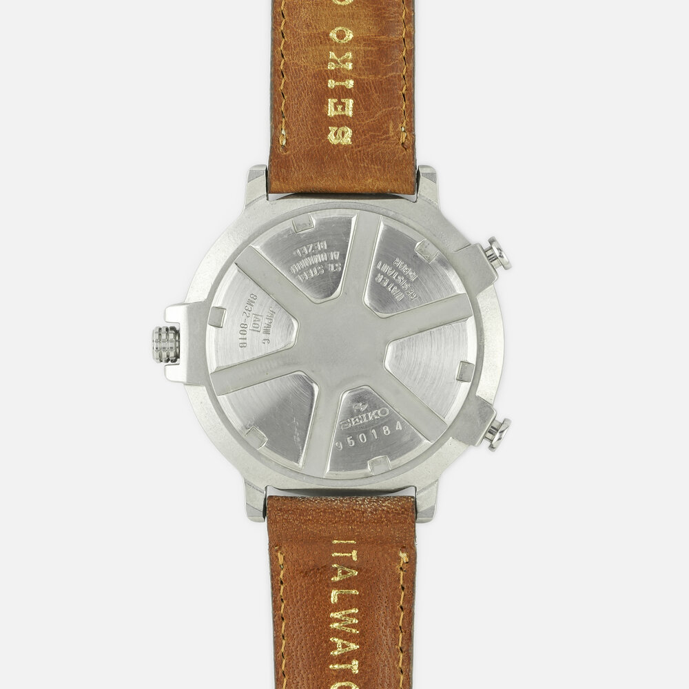Seiko Quartz Chronograph Sports 150 'Soccer Timer' Ref. SFA011J Circa 1989  -Time Studio Watches — Time Studio Watches