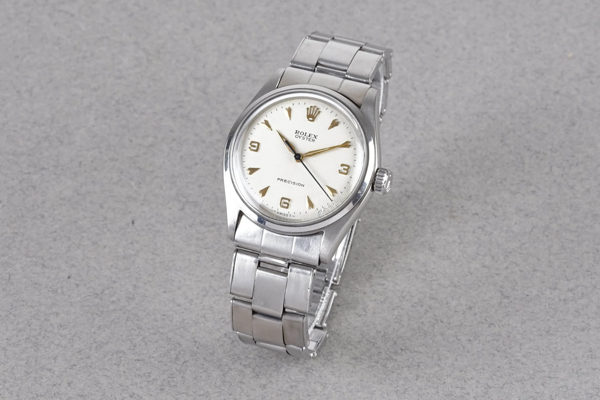 ROLEX 'CHEVRON' DIAL OYSTER PRECISION REF. 6282 CIRCA 1963