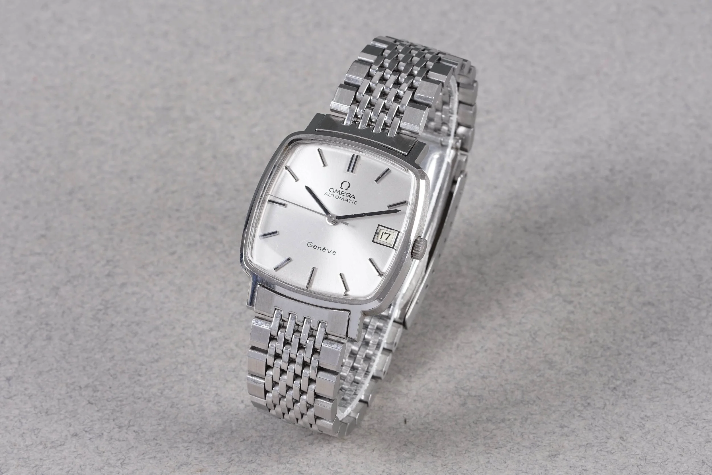 OMEGA GENEVE DATE TV DIAL AUTOMATIC REF. 162.0060 CIRCA 1976