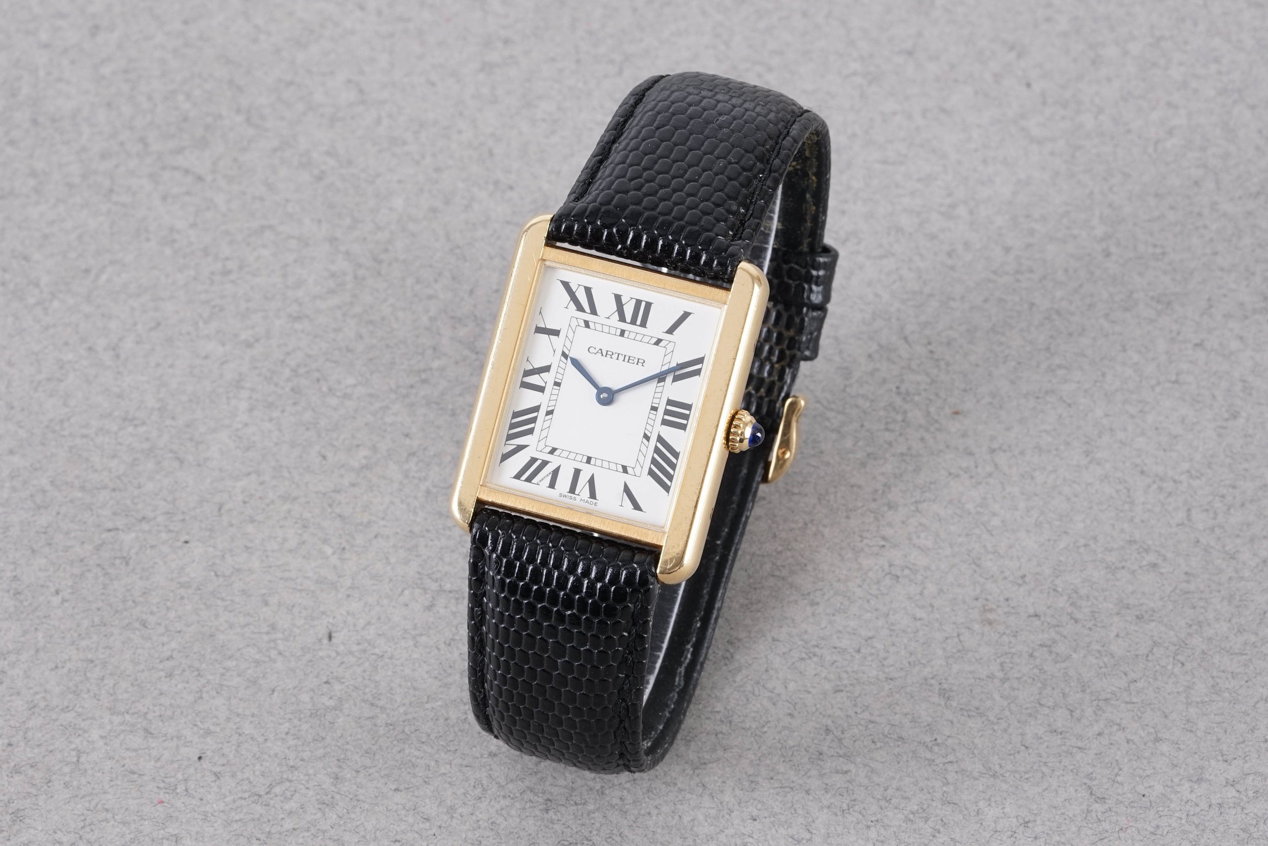 CARTIER TANK SOLO 18CT GOLD LARGE REF. 3167