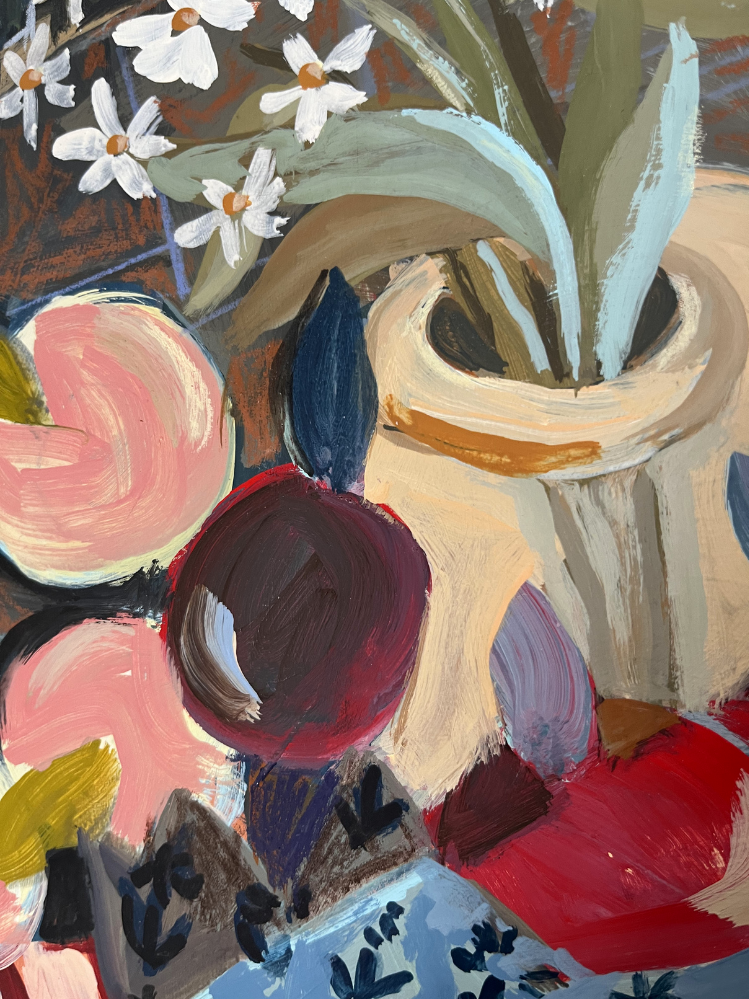 Original fruit still life painting