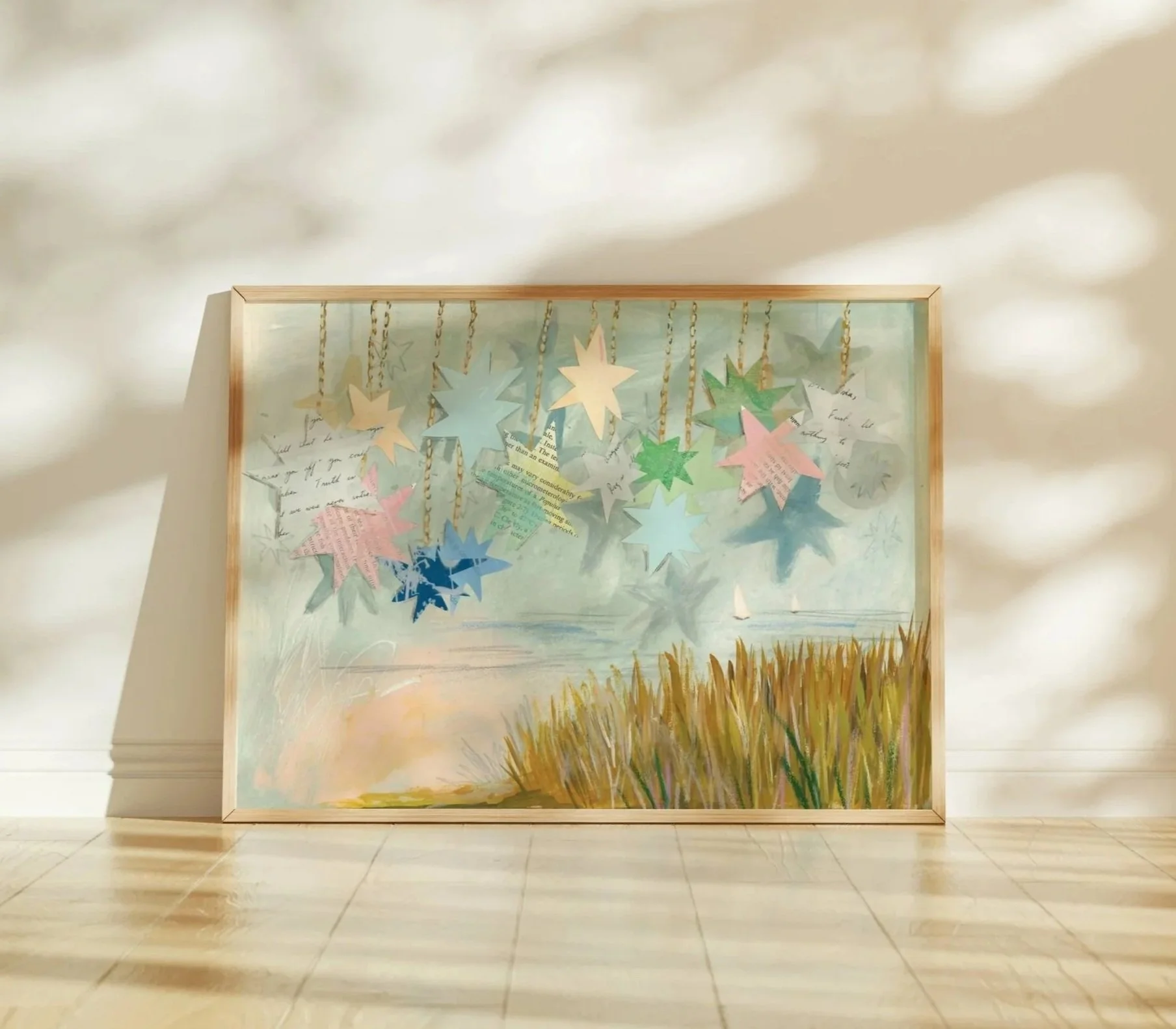 Magic Stars Art Print