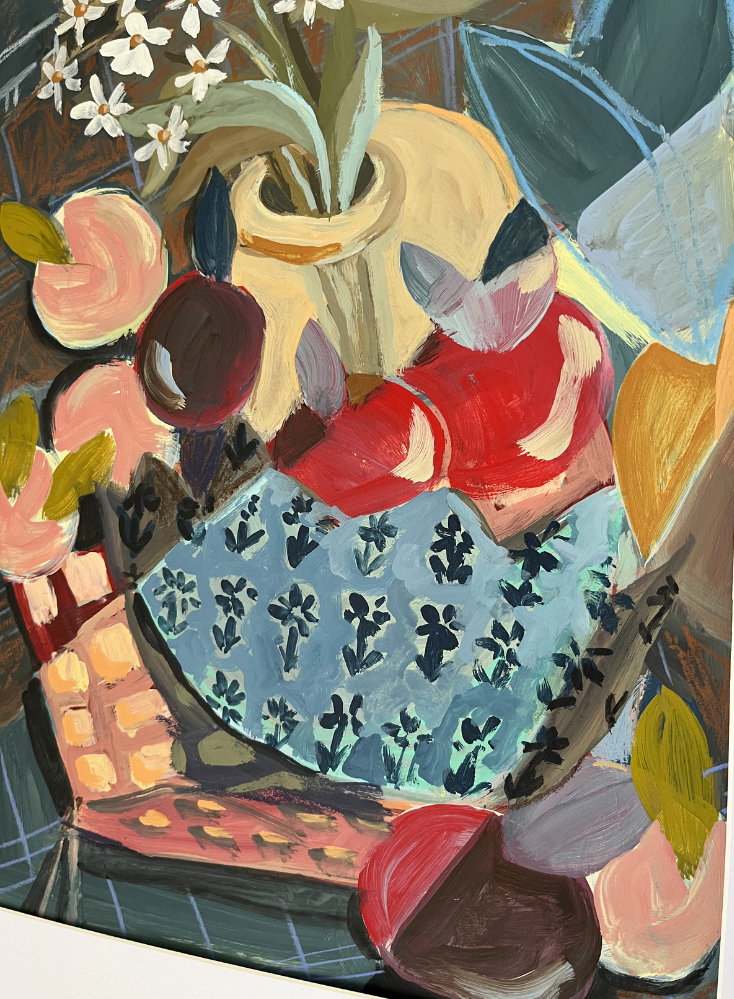 Original fruit still life painting