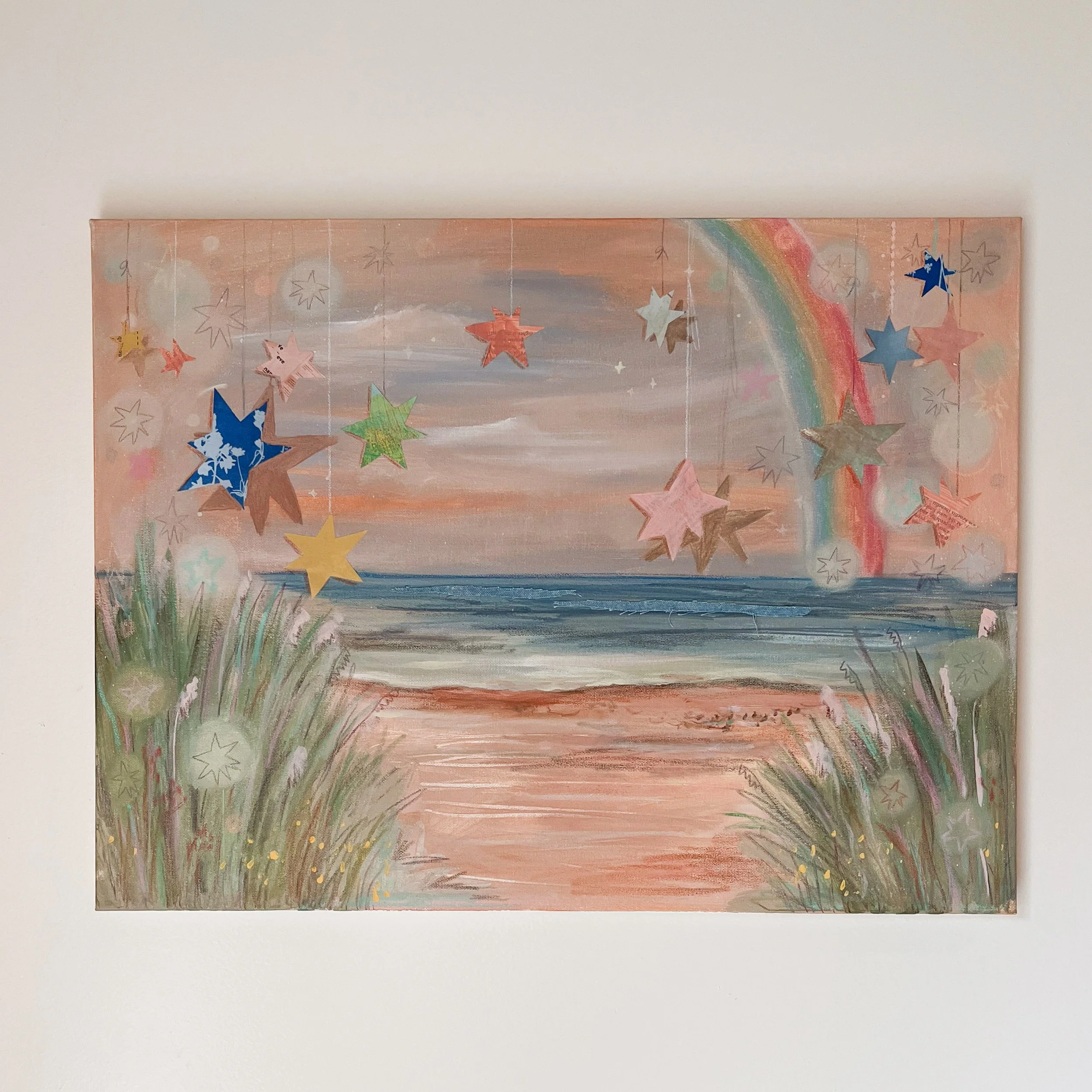 Magic Stars 4, 18"x24" Original Painting