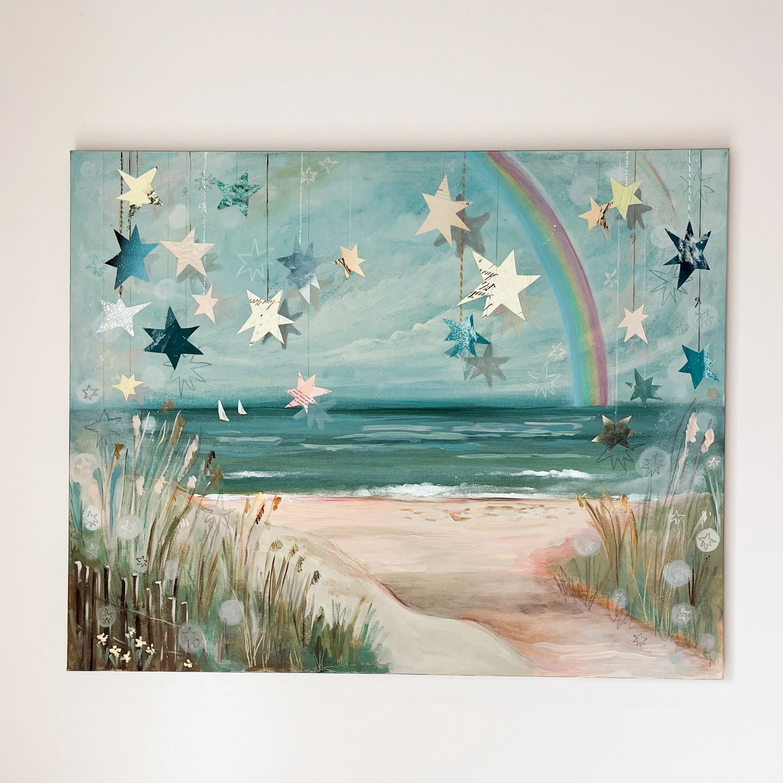 Magic Stars 3, 24" x 30" Original Painting