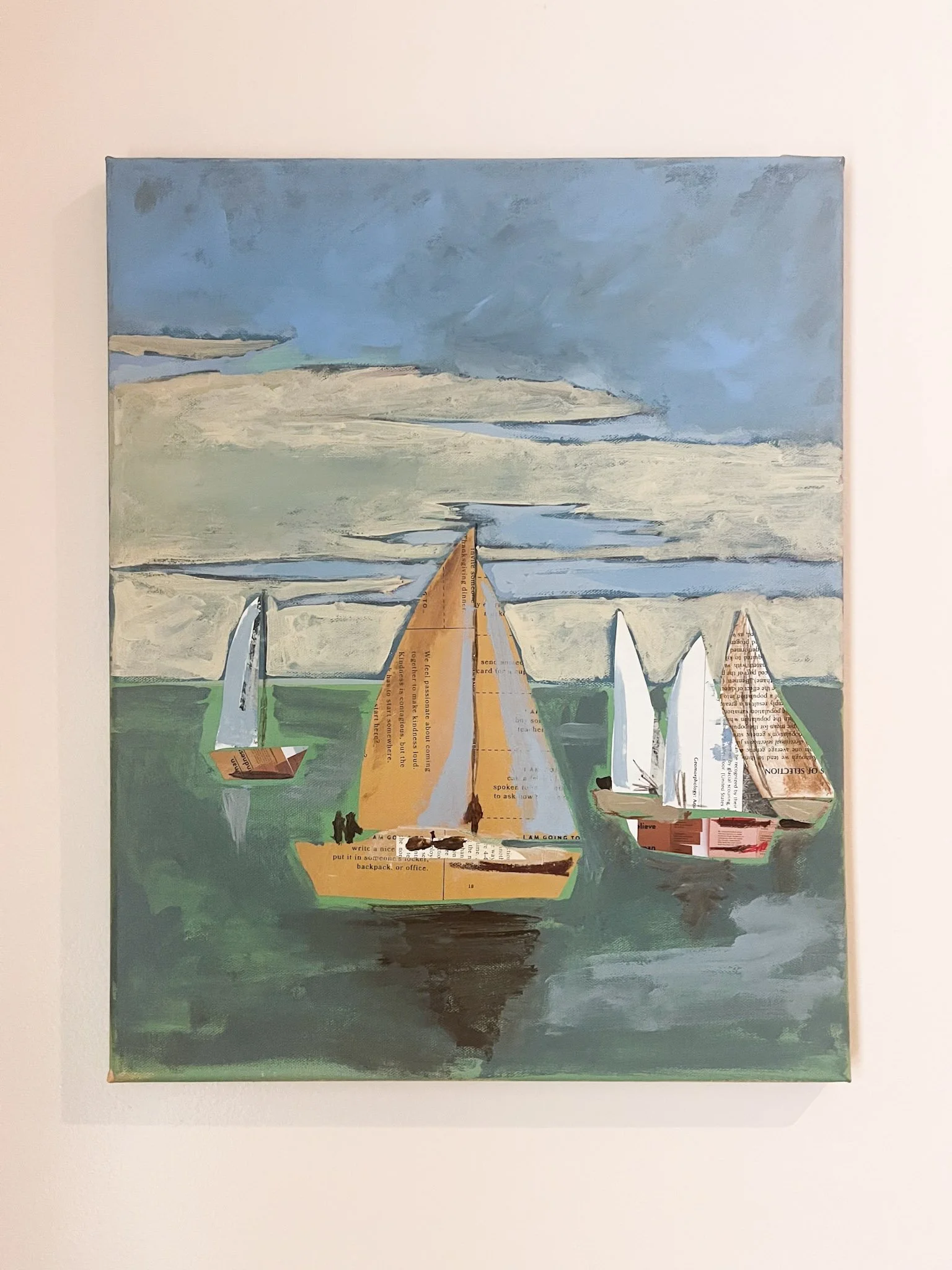 Before the Storm Sailboat Original Painting