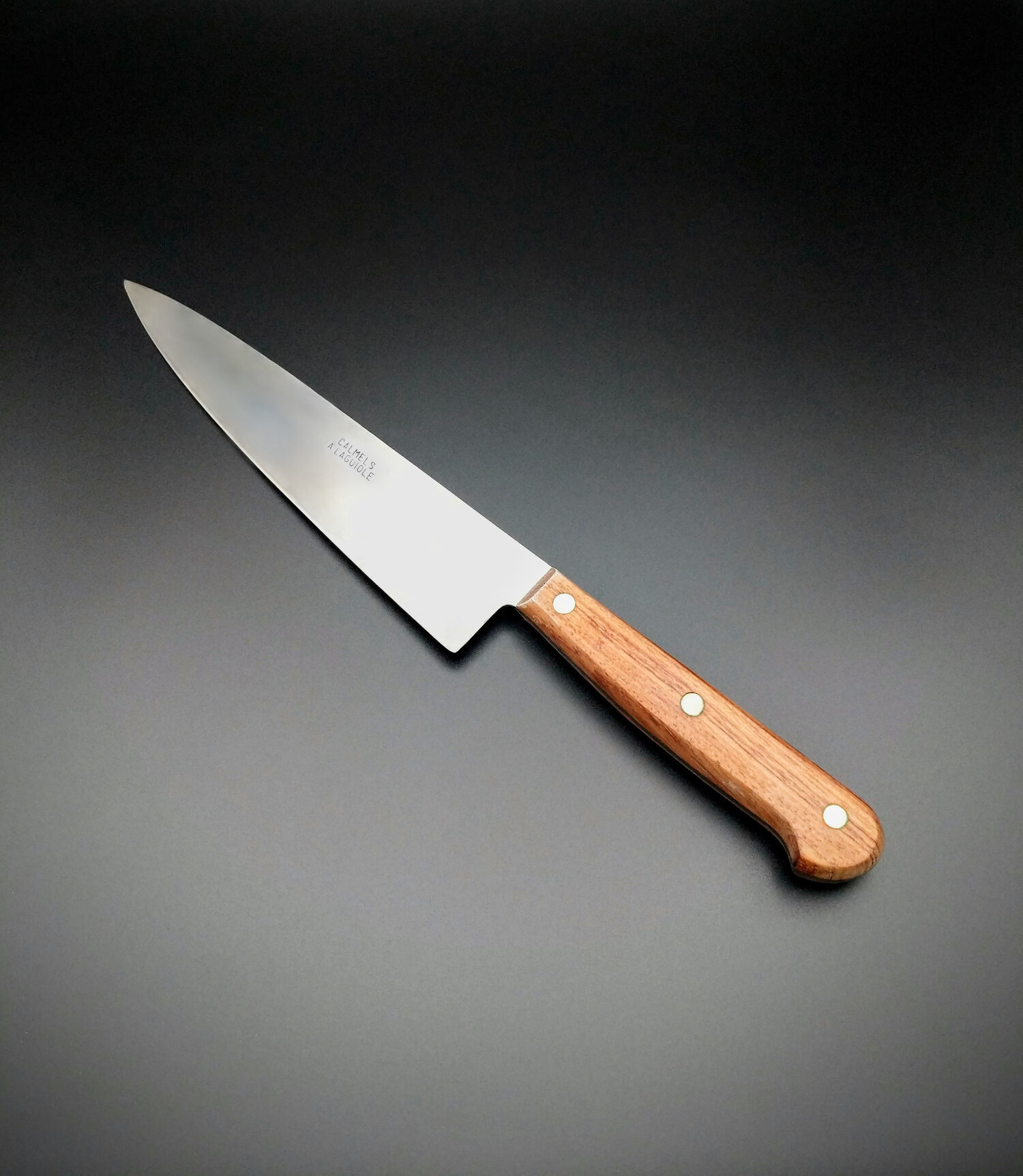 Couteau de cuisine, manche bois (grand) — Coutellerie J.CALMELS