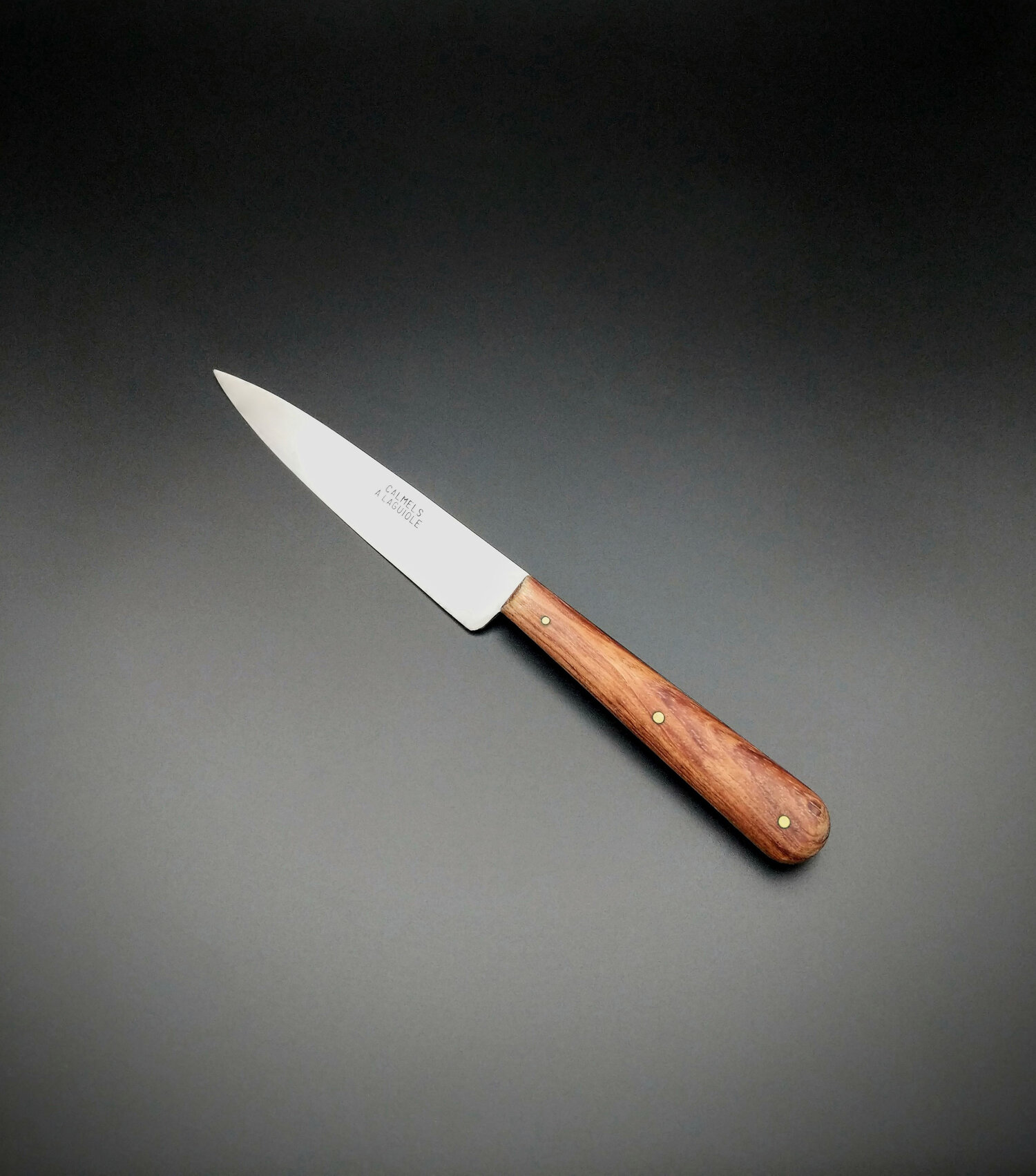 Couteau de cuisine, manche bois (moyen) — Coutellerie J.CALMELS | Depuis  1829