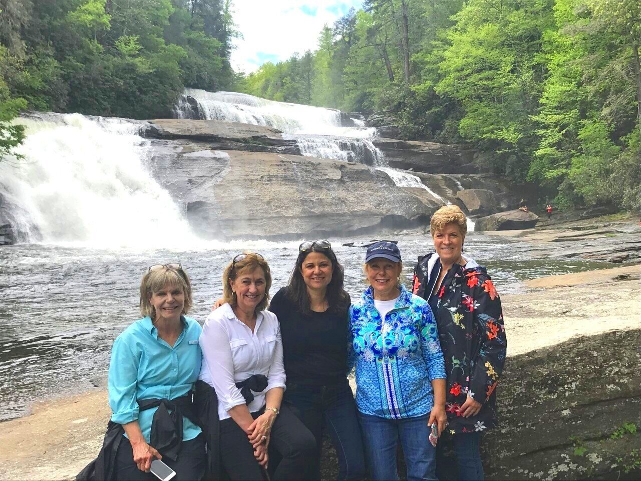 Guided waterfall tour