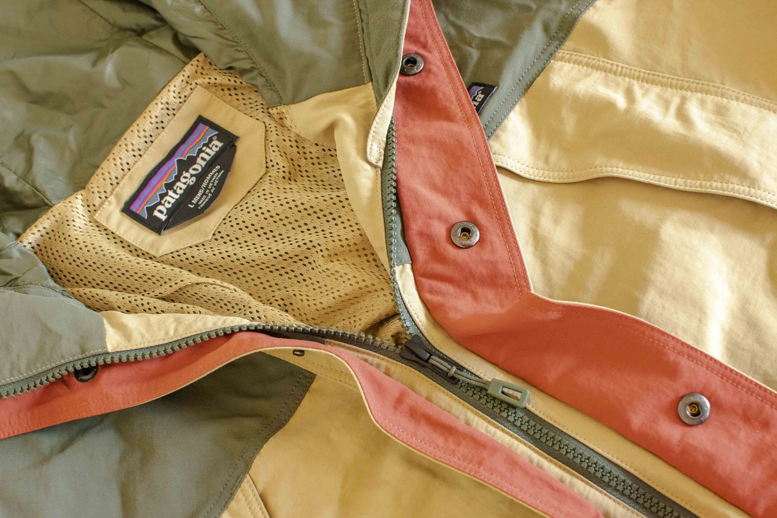 patagonia men's recycled nylon parka