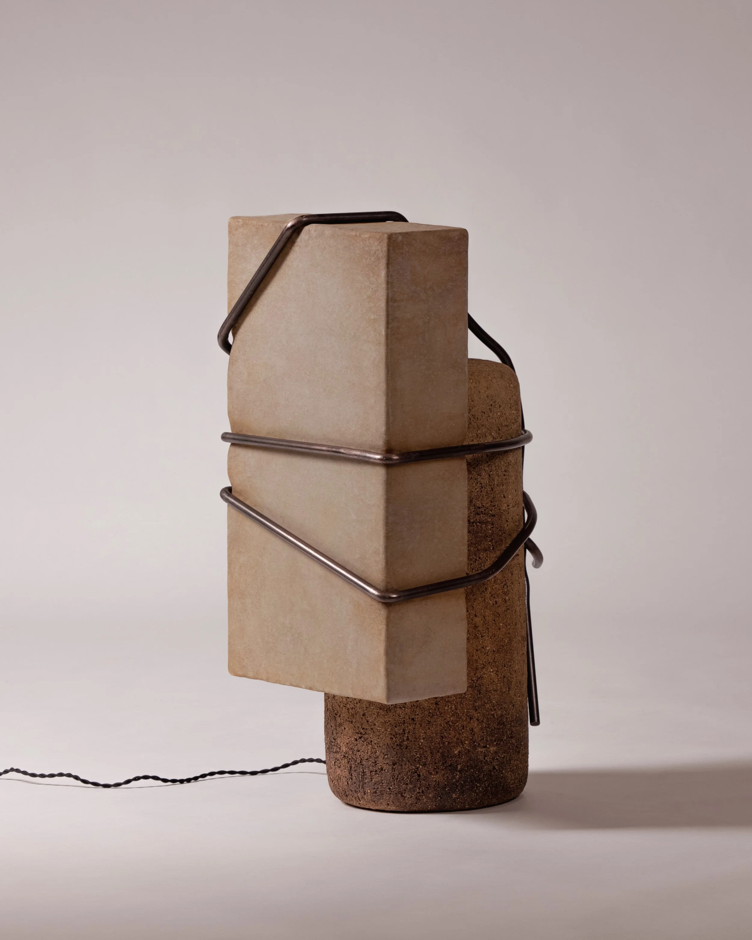 Strain & Release Sculpture Lamp by Marek Cwiek. Sculptures and Collectible Design Works