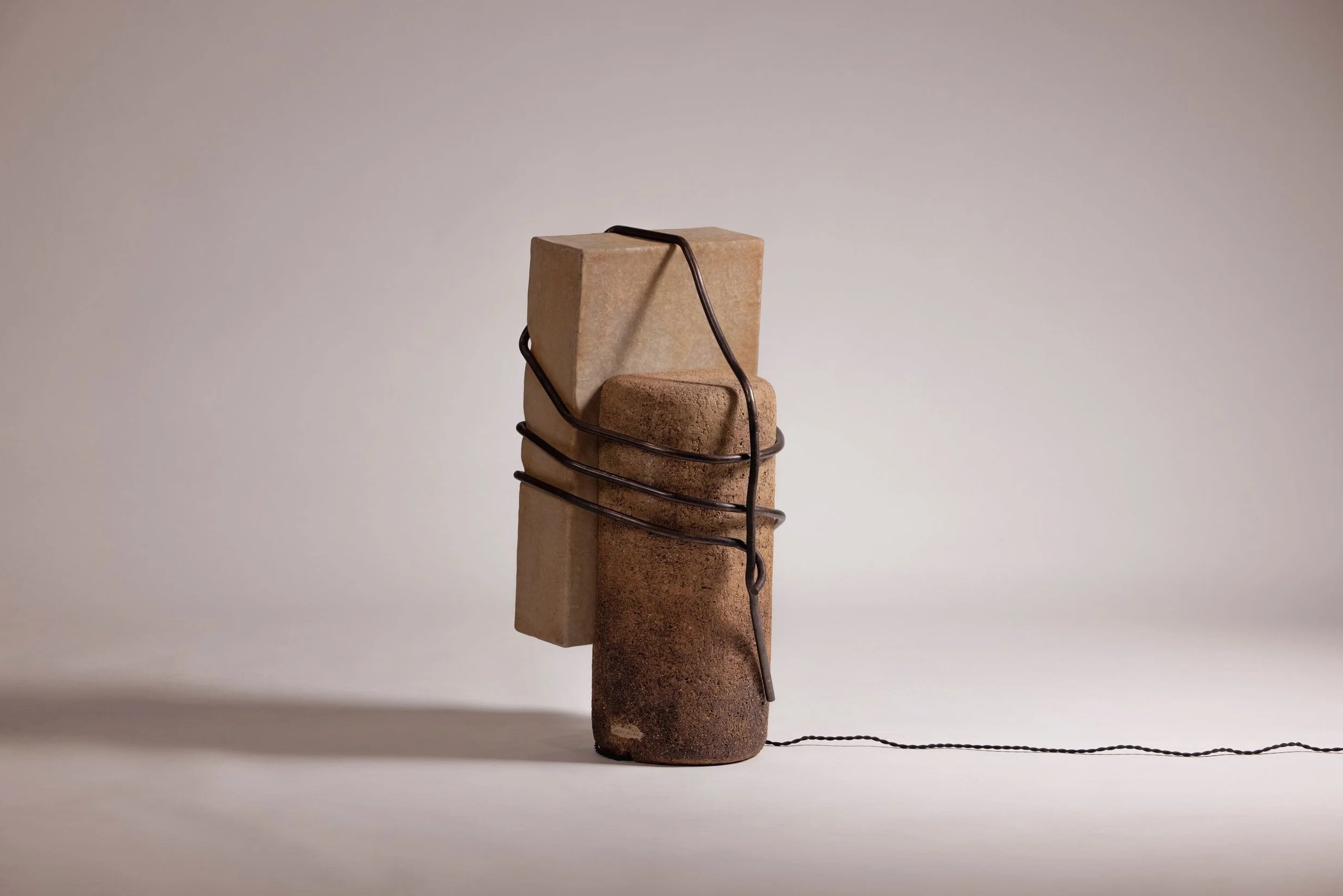 Strain & Release Sculpture Lamp by Marek Cwiek. Sculptures and Collectible Design Works