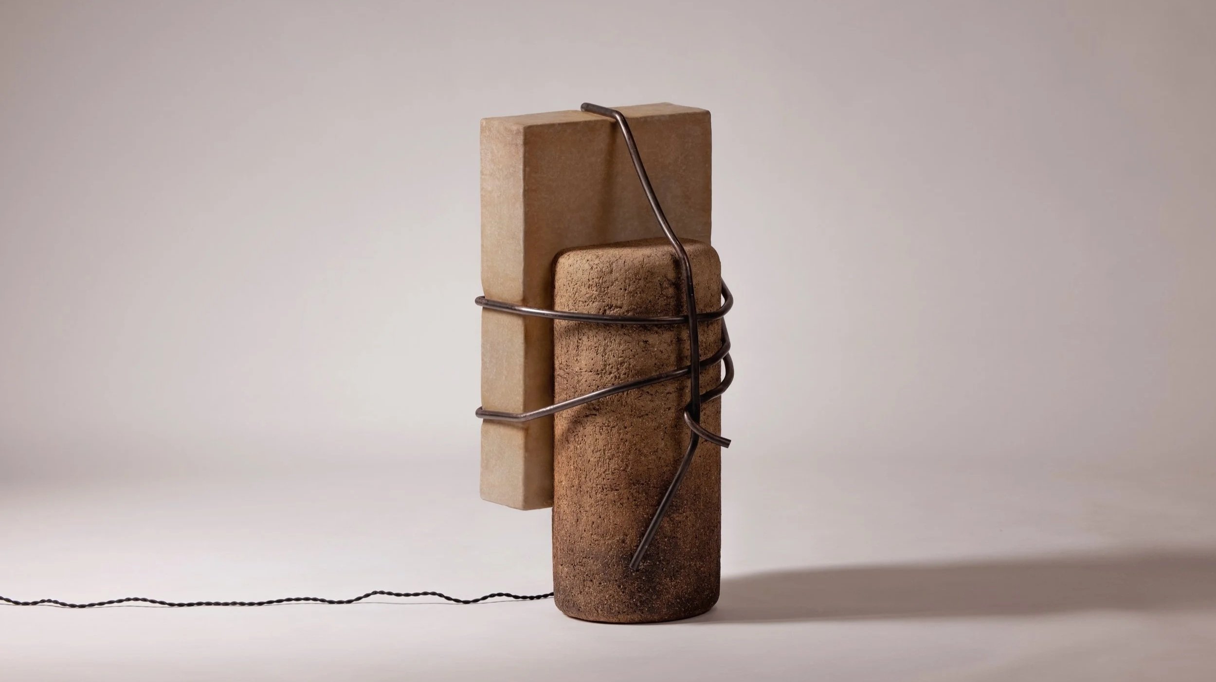 Strain & Release Sculpture Lamp by Marek Cwiek. Sculptures and Collectible Design Works