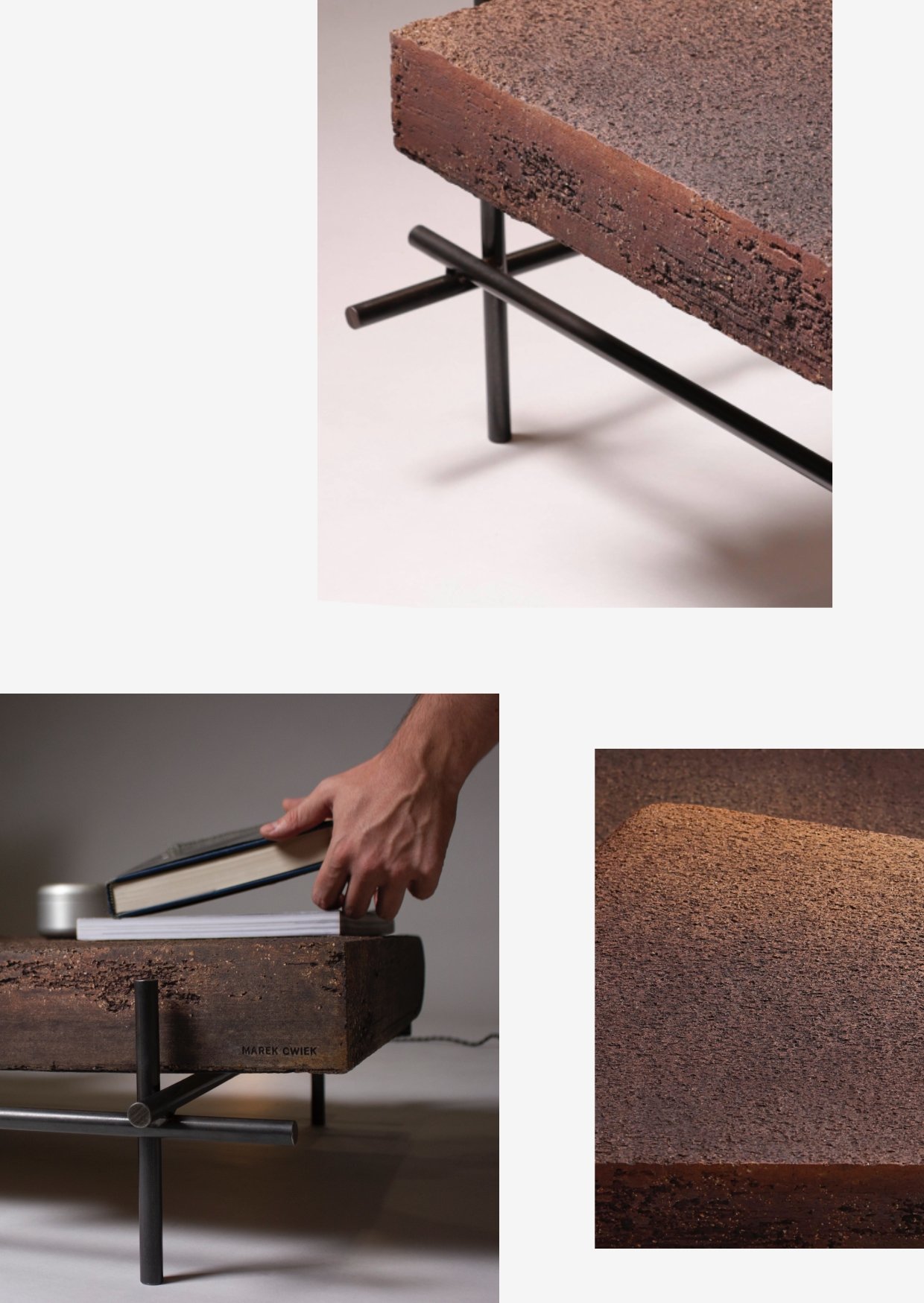 Divergent Motions, Coffe Table by Marek Cwiek. Sculptures and Collectible Design Works