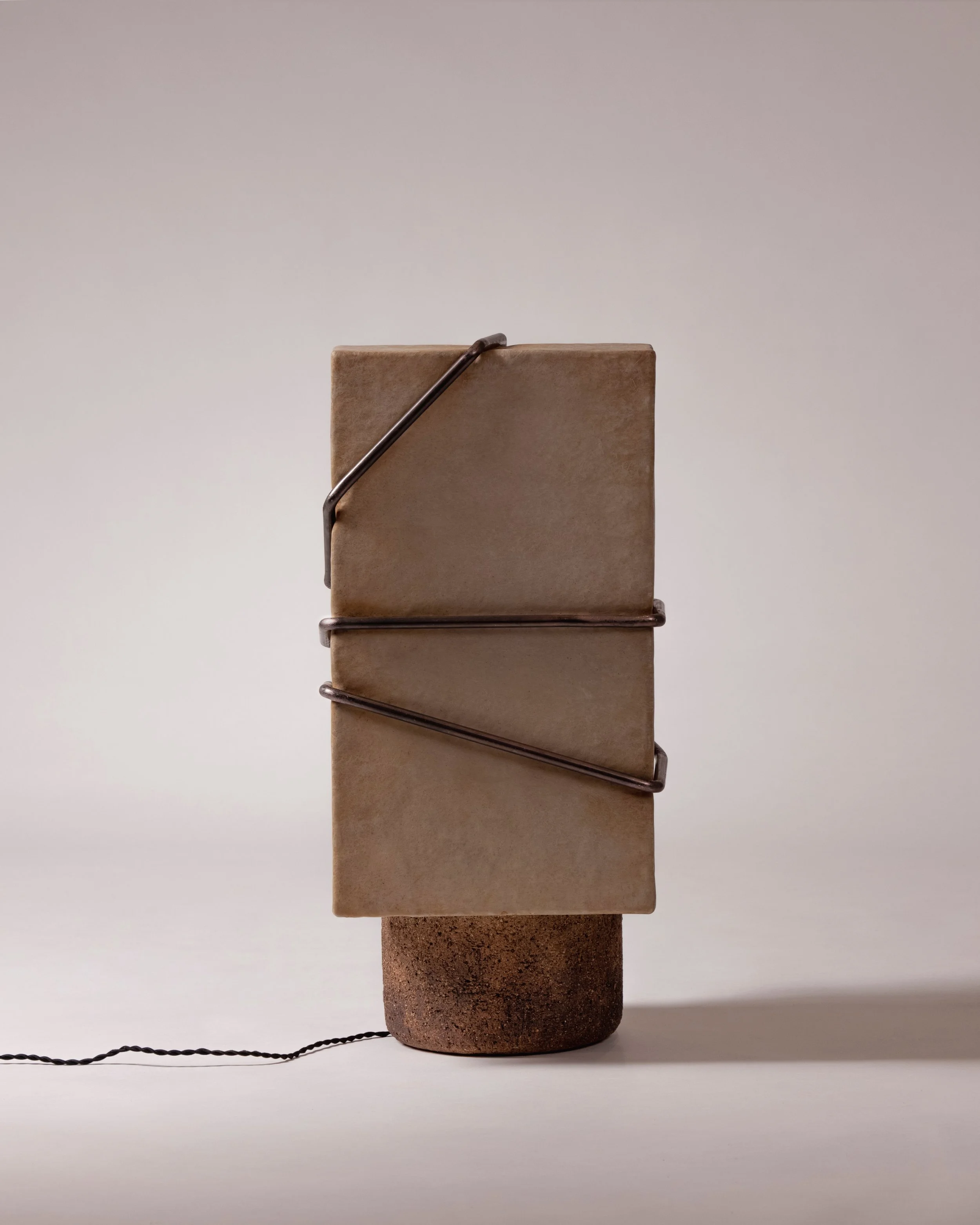 Strain & Release Sculpture Lamp by Marek Cwiek. Sculptures and Collectible Design Works