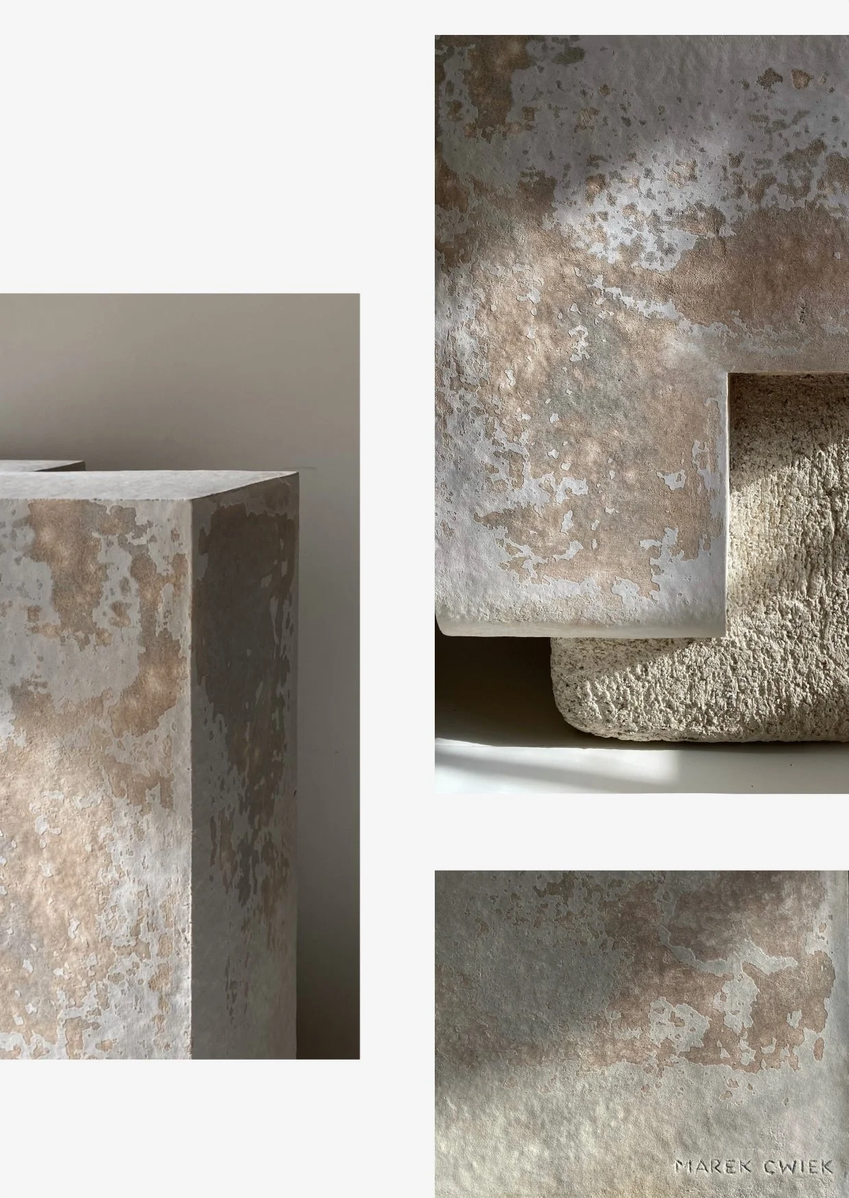 Polish artist Marek Cwiek, creating in Spain, presents his sculptures exclusively at Studiotwentyseven Gallery in New York. Perfect for luxurious apartments and private collections.