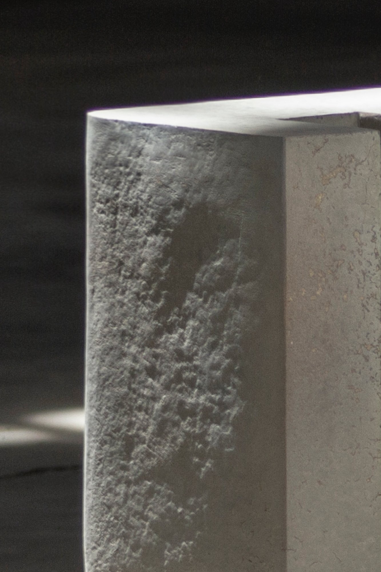 Ancora Stoneware sculpture by Marek Cwiek, crafted with luxury design, minimalist artistry, and architectural form, perfect for contemporary interiors.