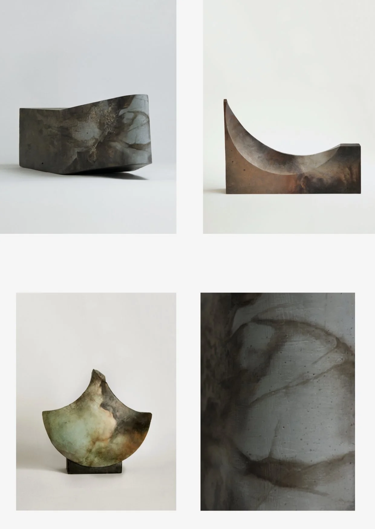 MAREK CWIEK PAINTING ON SCULPTURE