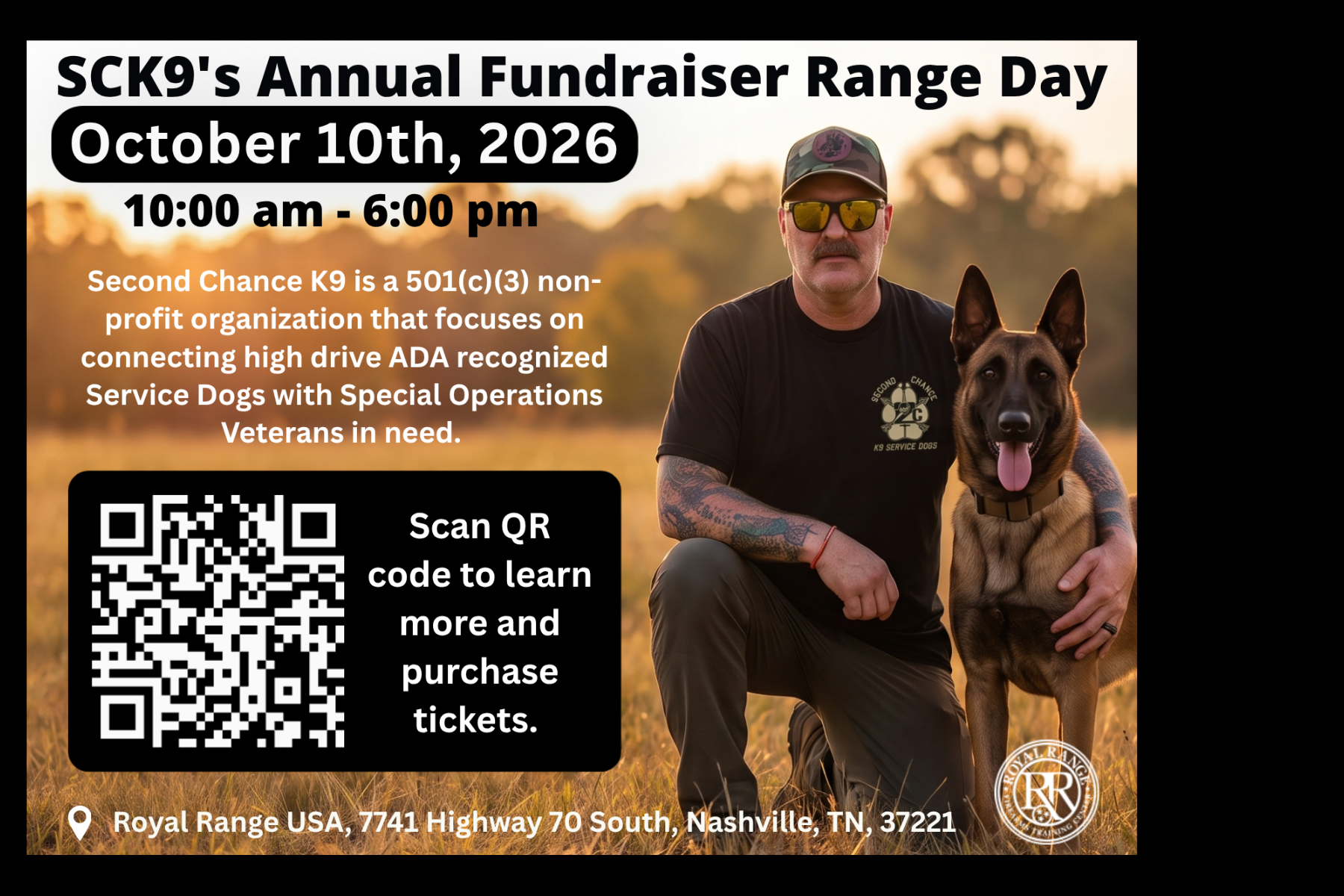 SCK9’s Annual Fundraiser Range Day